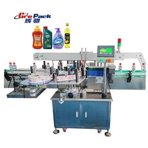 [Hot Item] Automatic Sticker Beverage Bottle Labeling Machine Double Side