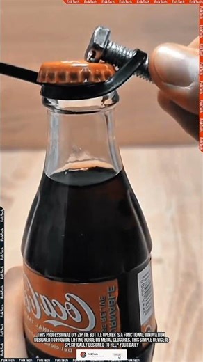 Bottle Opener: Lifting Metal Caps With Steady Strong Practical #tool #tools #innovation