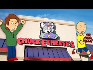 Caillou Misbehaves At Chuck E Cheese Birthday Party And Gets Grounded
