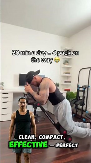 Small Space Ab Trainer | Foldable Core Workout Machine