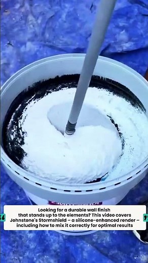 Johnstone's Stormshield Render Mixing: Guide to Product Specs, Application & Productivity