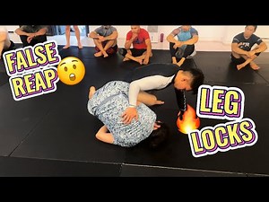 Masterskya BJJ NYC - Using The False Reap to Enter The Legs