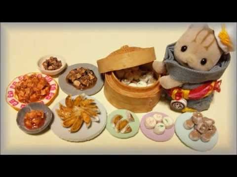 【紙粘土 焼き餃子の作り方】