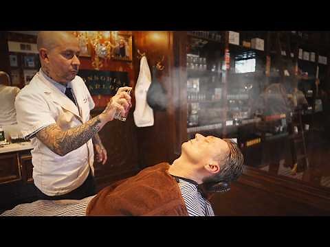 💈 Ultimate Shave In Beautiful Old School Atmosphere | The New York Shaving Company In Freehold, NJ