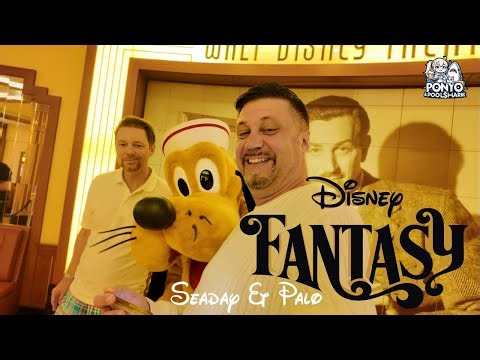Disney Fantasy Cruise 2025 🚢 | Sea Day, Palo Dinner & Meeting Pluto!