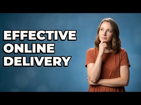 How Do Online Programs Deliver Course Content Effectively?