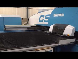 FINNPOWER C5 Compact express CNC Punching machine stanzmaschine tapping multi tool MACH4METAL 5212