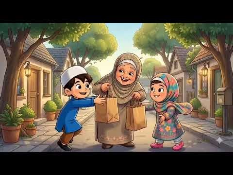 The Best Ramadan Mubarak Story | kids Islamic cartoon | Good Deeds and Fasting with sara and Ayaan