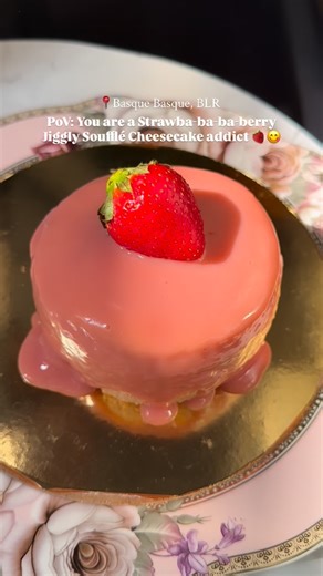 Basque Bakery (11AM-11PM) on Instagram: "📍Basque Bakery, Koramangala 5th block, Bangalore, India Search for Strawba-ba-ba-berry Jiggly Soufflé Cheesecake 🍓🍰 Available only for pre-order 24hrs before - prebook from the link in our bio. Click on ‘Pre-book Jiggly Soufflé Cheesecake’ link in our bio ~ search for Strawba-ba-ba-berry Jiggly Soufflé Cheesecake ~ Pick a slot, pre-order and collect it at our store the next day. #strawbabababerryjigglysoufflecheesecake #basquebakery #bangalore"