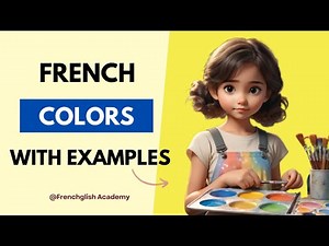 Learn Colors in French colors vocabulary | French vocabulary | Learn French | Lesson 25