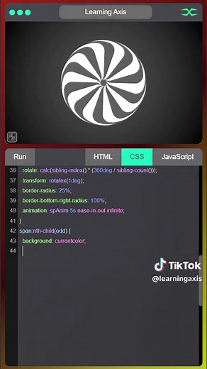 HTML CSS Circular Animation Tutorial