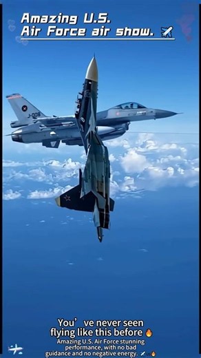 U.S. Air Force Amazing Flight Performance Compilation ✈️🔥🇺🇸#USAirForce #AirShow #AviationShowcase