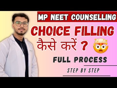 🔴 MP NEET 2025 Choice Filling 🔥 Step by Step Guide | Govt/Pvt MBBS College Priority List Explained!