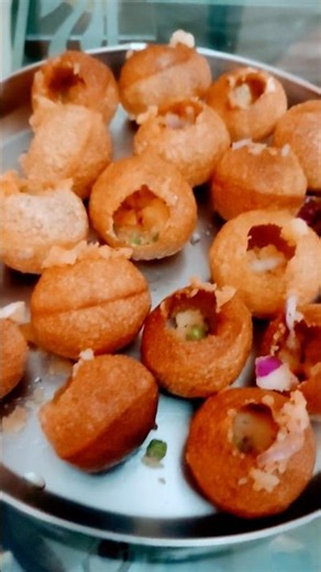 the golgappa making 🫵 #golgappa #waterballs #viralshort #trending #fun #shortvideo