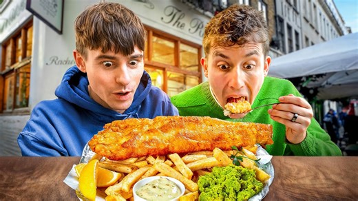Brits try the best fish and chips in London