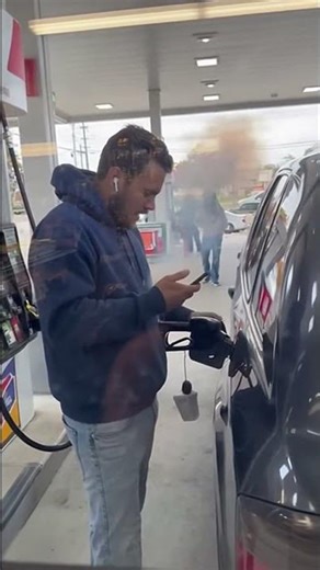 DO NOT SMOKE HERE! Gas Pump Explodes, Man's HAND ON FIRE (REAL-LIFE ACCIDENT)
