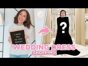 Come WEDDING DRESS Shopping With Me