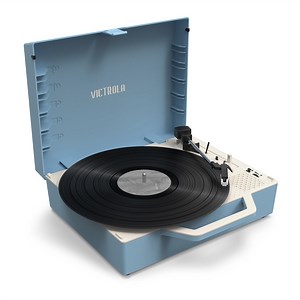 Portable Suitcase Bluetooth Record Player | Sustainable