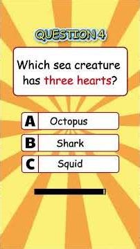 Ocean & Marine Life Quiz #shorts #quiz