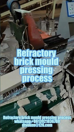 Refractory Brick Mould Pressing Process | High Strength Fire Resistant Material Manufacturing