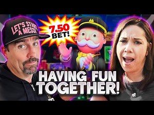 “Monopoly Express $7.50 Bets 💥 Fun Bonus Win at Baldini’s Casino | Slot Queen & Slot Hubby