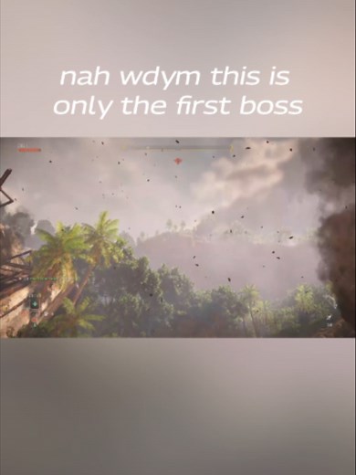 just started playing and they already throw THIS at me💀 been really enjoying it tho #horizonforbiddenwest #bossfight #gamingclips #fyp #viral #horizon #pcgaming