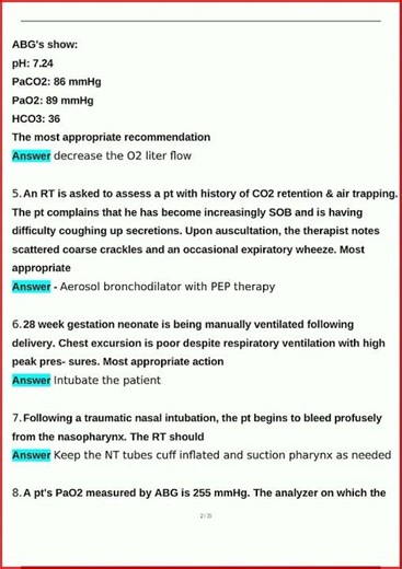 Tmc Exam 3 Latest Actual Questions And Verified Answers A Gr video