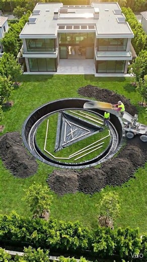 I Built a YouTube Play Button Pool ▶️ #shorts #satisfying #construction #pool #viral