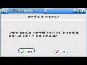 Instalación de Knoppix paso a paso en Español
