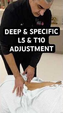 The Intent of Gonstead: Deep & Specific L5 & T10 Adjustments.