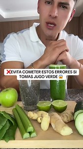 5.2K views · 52K reactions | ⚠️LO QUE DEBES SABER ANTES DE TOMAR JUGOS VERDES⚠️ #information #jugoverde #green #greenjuice #jugodetox #fitgirl #fitness #nutrition #nutricion #nutricionista #salud #health #healthy | Martin Fit | Facebook