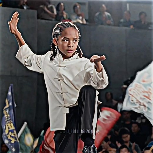 Dre Parker Showing Her Secret Moves 💥☠️ || The Karate Kid Edit || #thekaratekid #shorts #edit