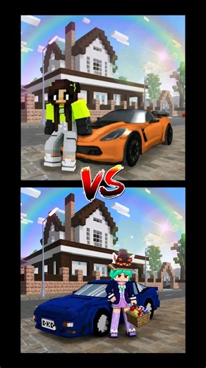 School Party Craft VS Ragdoll Survival Playground #gamevsgame