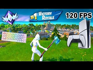 Fortnite Unreal Ranked Reload On PS5 Slim | Keyboard & Mouse Gameplay | 120 FPS | 4K