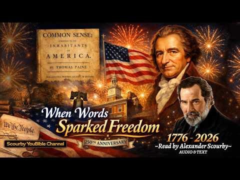 When Words Sparked Freedom | COMMON SENSE | By Thomas Paine & Read by Alexander Scourby Audio & TEXT