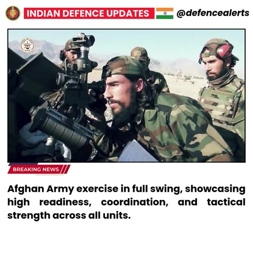IDU on Instagram: "#Afghan Army exercise in full swing, showcasing high readiness, coordination, and tactical strength across all units."