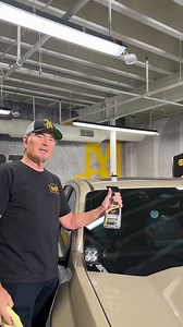 Let's get the exterior glass clean & repel water at the same time! Ultimate Glass Cleaner & Water Repellent! Click, Clean, Repel! 😉 https://s.meguiars.com/kndm7nes #meguiars #glasscleaner #glasstreatment | Meguiar's