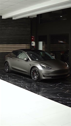 Tesla Model 3 | Gunmetal Gray Color PPF