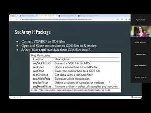 Bioconductor Africa Seminar Series: GWAS data analysis using GENESIS (Part 1)
