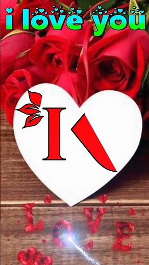 #K❤️ letter Name status❤️||Name art video😍||WhatsApp status💘||‪@K.K_CREATION‬