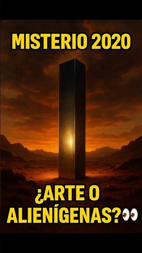 Los monolitos misteriosos de 2020 🪐😱#monolito #misterios #historia