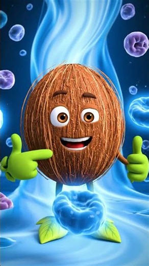 Coconut Destroys Microscopic Enemies #shorts #science