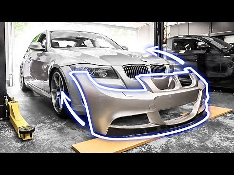 THIS BUMPER TRANSFORMED MY BMW E90!
