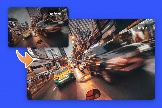 Add Film Grain to Photo for Free | Fotor