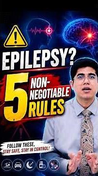 5 Rules Every Epilepsy Patient Must Follow!