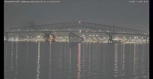 75K views · 584 reactions | Breaking: Baltimore Bridge Collapse A...