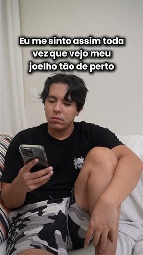Quando meu joelho dá mole... 😂