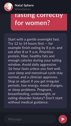 How to do intermittent fasting correctly for women?
