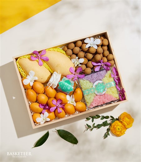 Thai Fruits Sticky Rice Box | Basketeer Bangkok