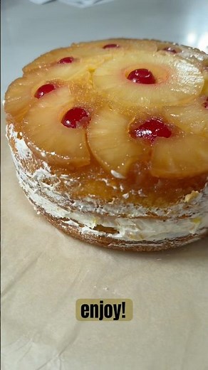 Pineapple upside down cake! A beautiful winner!